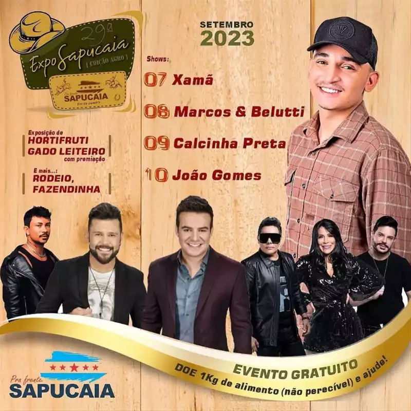 João Gomes em Sapucaia - 29ª Expo Sapucaia 
